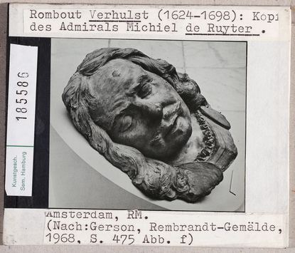 Vorschaubild Rombout Verhulst: Kopf des Admirals De Ruyter. Amsterdam, Rijksmuseum 